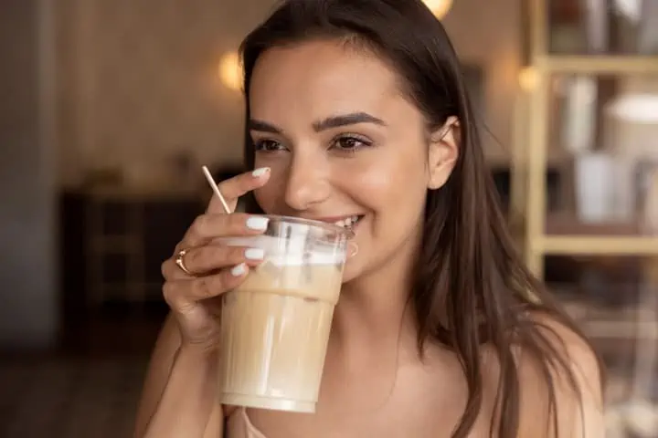 Woman Drinking Coffee